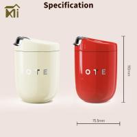 ราคา Xiaomi Life Store แก้วเก็บเย็น สแตนเลส SUS316ถ้วยกาแฟแก้วเก็บความร้อนขนาดเล็กแบบพกพาถ้วยกาแฟที่มีประสิทธิภาพสูงร้อนและเย็น กระติกน้ำเก็บความเย็น (21474948991)