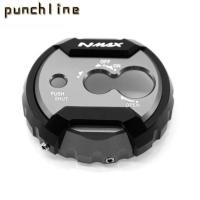 ราคา FitสำหรับYAMAHA NMAX 155 N MAX 155 N MAX 125 NMAX 150 2015 2019 CNCที่นั่งอลูมิเนียมล็อคฝาครอบสีดำ (6720908726)