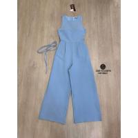 ราคา CD จั้มสูทสีน้ำตาลทองแขนกุดขายาวทรงกระบอก อกเย็บเสริมฟองน้ำให้ทรงสวย มีซิปหลัง (21731868689)