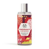 ราคา The Body Shop Pomegranate Red Berries Hair Body Mist 150 ml (15733898155)