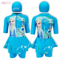 ราคา Disney Frozen ชุดว่ายน้ำเด็กหญิง ลายการ์ตูนโฟรเซ่น Frozen เจ้าหญิงหิมะ จาก NADreams Girl Swimwear ผู้หญิง ชุดว่ายน้ำ (15926465826)