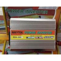 ราคา กทม พร้อมส่ง อินเวอร์เตอร์ 12V 24V 200W 500W 1000W 2000W เครื่องแปลงไฟรถเป็นไฟบ้าน ตัวแปลงไฟรถ ใช้อุปกรณ์ไฟบ้านได้ในรถ DC 12V to AC 220V 220W 500 COD (21625203744)