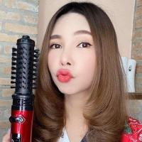 ราคา ไดร์ม้วนผมอัตโนมัติ หมุนได้ ซ้าย ขวา มี 2 แกน เป่าแห้ง ยืดตรง ทำวอลลุ่ม (7842762445)