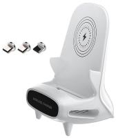 ราคา Goodcase ส่งฟรี Fast Wireless Charger Stand ที่ชาร์จไร้สาย แท่นชาร์จไรสาย 22 5w ที่ชาร์ตไร้สาย ที่ชาร์จแบตไร้สาย ที่ชาตโทรศัพท์ไร้สาย เครื่องชาร์จโทรศัพท์ไร้สาย เครื่องชาร์จไร้ส (21543317421)