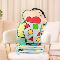 ราคา WGBNs3 หมอนผ้าห่ม ลายการ์ตูนชินจังน่ารัก อเนกประสงค์ สําหรับเครื่องปรับอากาศรถยนต์ (21679461367)