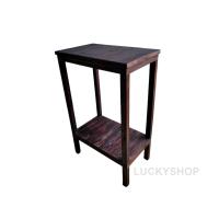 ราคา ชั้นวางของ โต๊ะวางของ โต๊ะข้าง ไม้สัก (15764977331)