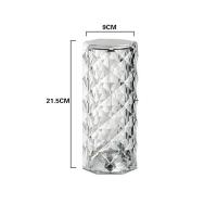 ราคา โคมไฟตั้งโต๊ะ RGB ดอกกุหลาบ 16สีLED โคมไฟตั้งโต๊ะคริสตัล โคมไฟคริสตัล led โคมไฟดอกกุหลาบ โคมไฟคริสตัล โคมไฟสวยๆ USB มีรีโมทสามารถปรับสีได้ (20605386744)