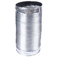 ราคา 3 Meter Length 100Mm 4 Inch Fresh Air System Flexible Aluminum Exhaust Duct Pipe Air Ventilation Pipe Hose for Bathroom (19558526766)