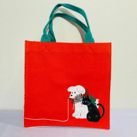 ราคา Starbucks สตาร์บัค ถุงผ้าอเนกประสงค์ ลายคริสต์มาส (21047546940)