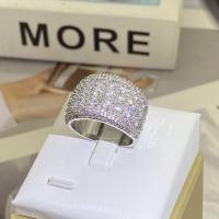ราคา LoveWatch Seiko แปดหัวใจและแปดลูกศรแหวนยุโรปแฟชั่นแหวนเซอร์โคเนีย (20729787372)