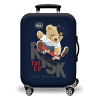 ราคา ผ้าคลุมกระเป๋าเดินทางผ้ายืด Black Edition กันฝุ่น กันรอย สำหรับขนาด 20 24 26 28 30 นิ้ว (19943862348)