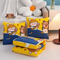 ราคา หมอนผ้าห่ม 1in2 หมอนผ้าห่มนุ่ม ตุ๊กตา หมอนรูปสัตว์ พร้อมส่ง ผ้าห่มนาโน ผ้าห่มขนาด 1670 100 CM ขนนุ่น ขนปุย ผ้าห่ม หมอน (21132414524)