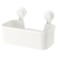 ราคา ตะกร้า IKEA ตะกร้าแบบดูดติดผนัง ขาว (21212727753)