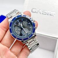 ราคา Casio MTP VD200 สายเหล็กผู้ชายมาใหม่ เเถมฟรีกล่องพร้อมตั้งเวา (19770202110)