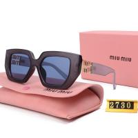 ราคา 2024รูปหลายเหลี่ยมหญิงแว่นกันแดดขับรถ2730 Miu Miu MM แว่นตากันแดด UV400สีเยลลี่ (20898094183)