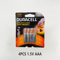 ราคา ถ่าน Duracell Alkaline Size AA AAA 1 5V แพค 4ก้อน รุ่น LR6 LR03 ของใหม่ (21428728198)