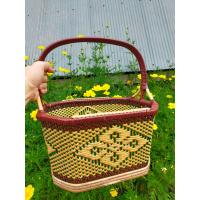 ราคา ตระกร้าสานหวายเทียม (16918646160)
