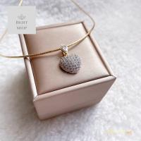 ราคา จี้หัวใจเพชรกระจุกสูงประมาณ2 5cm (19896354663)