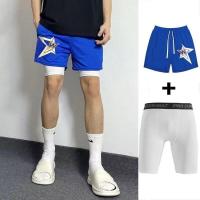 ราคา ASRV กางเกงขาสั้น ผช กางเกงวอม กางเกงขาสั้นผู้ชาย กางเกงผู้ชาย กางเกงสีเขียวกางเกงกีฬาขาสั้นสลิมเจอร์ซีย์ผู้ชาย (21795944038)