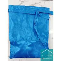 ราคา กางเกงผ้าแพรขายาว แบบเชือกผูก กางเกงนอน เอวได้ถึง 53 56 นิ้ว ผ้าเนื้อดี กางเกงเลผ้าแพร กางเกงนอนผ้าแพร ชุดนอนแพร กางเกงแพรผู้ชาย (10384245396)