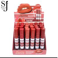 ราคา Karite Matte Color LipGloss ลิปจิ้มจุ่มเนื้อแมทต์ สีชัด กันน้ำติดทนนาน (21558346199)