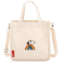 ราคา ขายขาดทุน กระเป๋า กระเป๋าสะพาย Snoopy แบรนด์ Rootote งานปัก ผ้าแคนวาส ใบเล็ก (18258265093)
