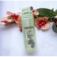 ราคา 530 ml ผลิต 04 23 แชมพู แพนทีน สีเขียวใส Pantene PRO V Micellar Detox Moisturize Waterlily Extract Scalp Shampoo (21031144472)