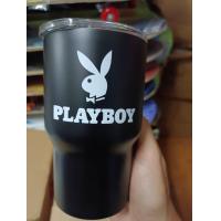 ราคา พร้อมส่ง แก้วน้ำสแตนเลส ฝา แก้วเก็บอุณหภูมิร้อน เย็น ฝาสไลด์เปิด ปิด พิมพ์ลาย 15oz (14215469540)