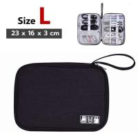 ราคา พร้อมส่ง กระเป๋าจัดระเบียบเดินทาง กระเป๋าอุปกรณ์มือถือ อุปกรณ์อิเล็กทรอนิกส์ เคสสายชาร์จ เคสพาวเวอร์แบงค์ อะแดปเตอร์ Digital Bag (16870719759)