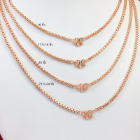 ราคา สร้อยคอนากลายผ่าหวายมน ความยาว 16182023 5 24 นิ้ว งานสวยใส่อาบน้ำได้ พิ้งโกลด์ ทองไมครอน ทองชุบทองปลอม ฟรีถุงกำมะหยี่ (17413680997)