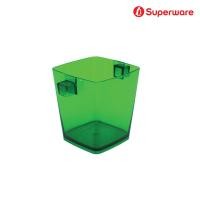 ราคา Srithai Superware ถังน้ำแข็ง พลาสติกใส ถังแช่ไวน์ แช่เบียร์ ทรงสี่เหลี่ยม ขนาดความจุ 2 4ลิตร มี 3 สี (21510331347)
