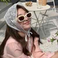 ราคา ผ้าโพกผมลูกไม้ ผ้าโพกศรีษะ ผ้าพันคอ (21493769118)