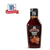 ราคา McCormick Grill Mates Brown Sugar BBQ sauce แม็คคอร์มิค บราวชูการ์ บาร์บีคิวซอส 500 กรัม (21728197480)