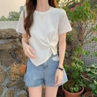 ราคา เสื้อคอกลม แฟชั่นเกาหลีเกาใจ พร้อมส่ง (20698855927)