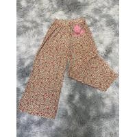 ราคา กางเกงอัดพลีทลายดอก ผ้าพลีทญี่ปุ่น ผ้านุ่มนิ่ม ลายเยอะมาก (21762601561)