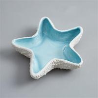 ราคา Seashells Dish Earrings Ring Starfish Holder Bracelets Jewelry Display Tray Jewelry Storage Tray Ceramic (19829754819)