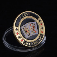 ราคา Poker Card Guard Protector Poker Cards Metal Souvenir Chips Set Casino Dealer Coin Poker Game Holdem Accessories Lucky Item (21105052963)