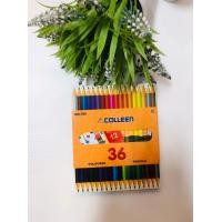 ราคา ดินสอสีไม้คอลลีนแท่งกลม 785 SD 12 60 สี 2 หัว พร้อมส่ง (20025737545)