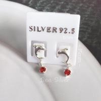 ราคา ต่างหูเงินแท้92 5 ลายโลมา (18126780344)