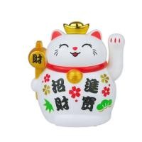 ราคา แมวกวัก นำโชค ตั้งหน้ารถ ตุ๊กตาแมวกวัก พลังงานแสงอาทิตย์ ตั้งโต๊ะ ตกแต่งบ้าน (21277179851)