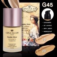 ราคา รองพื้น GINA GLAM DOUBLE WEAR STAY IN MATTE FOUNDATION G45 (19548229206)