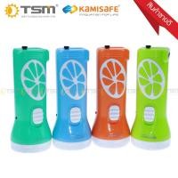 ราคา KAMISAFE รุ่น KM 8861 ไฟฉาย KAMISAFE ชาร์จไฟบ้าน LED 1 ดวง ใช้งานง่าย พกพาสะดวก (769488837)