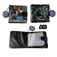ราคา กระเป๋าสตางค์เด็ก 2 พับ ลายการ์ตูนลิขสิทธิ์ Kids Wallet Spiderman Avenger Batman Car (17289840987)