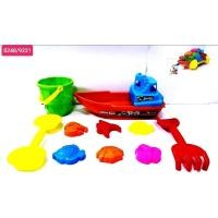 ราคา ชุดเล่นทรายถังพร้อมอุปกรณ์ตักทราย ถังตักทราย ชุดตักทราย คละแบบ (20791660337)