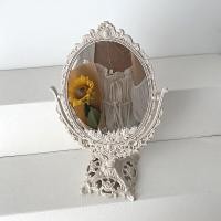 ราคา Mirror Floral Mirror Home Decor Vintage Mirror Rotating Makeup Mirror Palace Carving Makeup Mirror Makeup Mirror (20334010685)