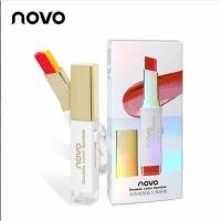 ราคา Sale NOVO Double Color Lipstick No 5095 ลิปสติกทูโทน 2 สี Two Tone (18894544055)