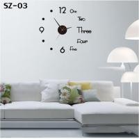 ราคา นาฬิกาติดผนัง 3D DIY ขนาดเล็ก (21752599363)
