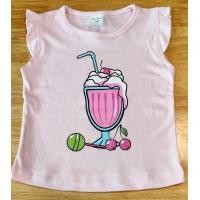 ราคา 1ขวบ เสื้อยืดเด็ก เสื้อลายสกรีน เสื้อยืดแขนระบาย เสื้อยืดเด็กผู้หญิง เสื้อยืดสกรีนลายการ์ตูน (17433412619)