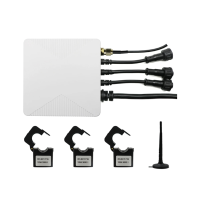 ราคา Tuya Smart Life 3 Phase WiFi Energy KWH Meter Power Clamp Current Transformer App Monitor and (20686958969)