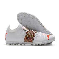 ราคา ของแท้อย่างเป็นทางการ Puma Future Z 1 1 MG สีขาว Mens รองเท้าฟุตซอล The Same Style In The Mall Football Boots With a box (17236464586)